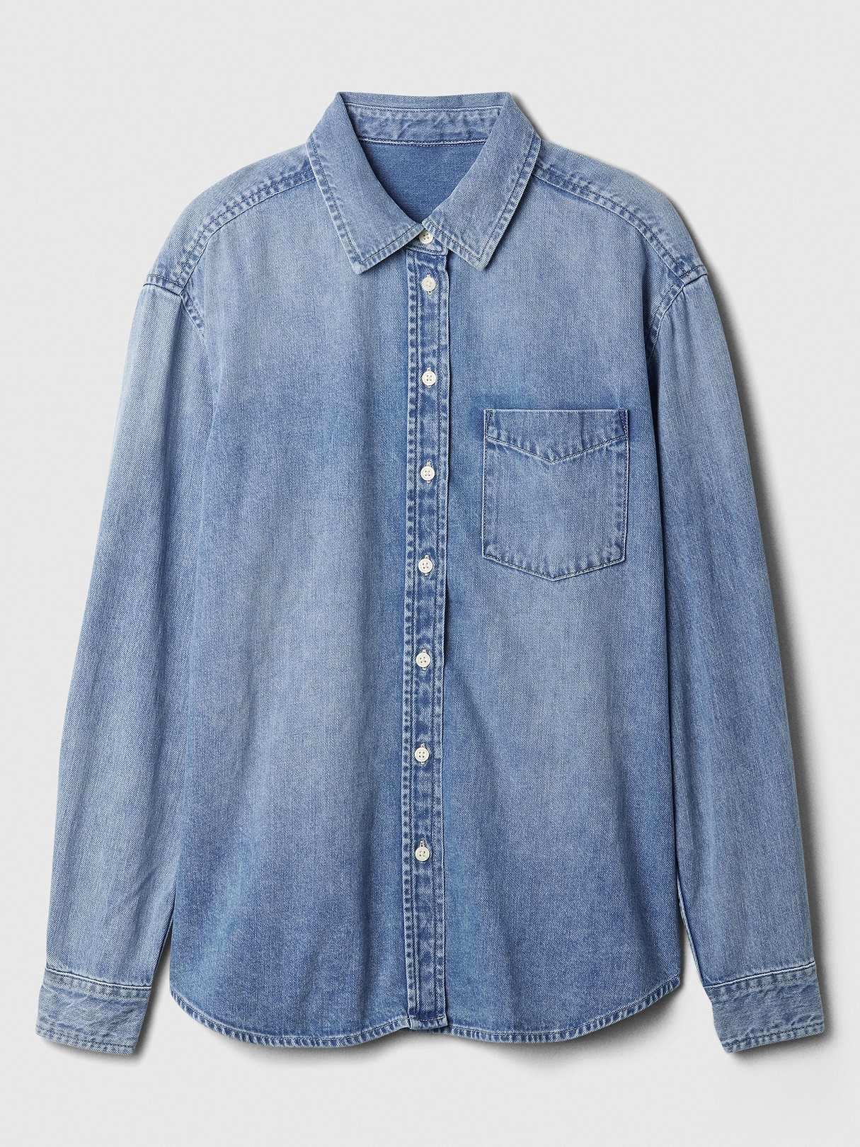 Denim Big Shirt | Gap Factory