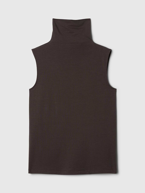 Featherweight Turtleneck Tank Top