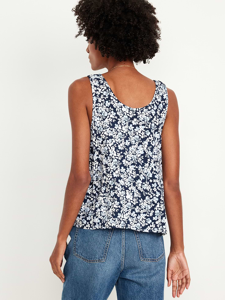 Image 2 de 8, Camisole en tissu souple sans manches