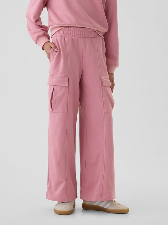 Kids VintageSoft Seamed Cargo Sweatpants