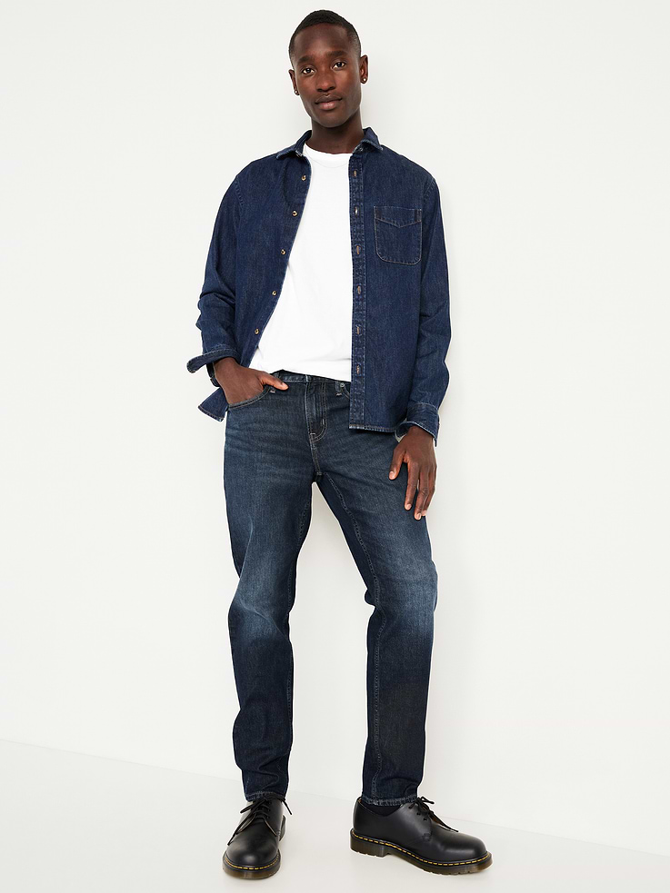 Image number 3 showing, Athletic Taper Built-In Flex Jeans