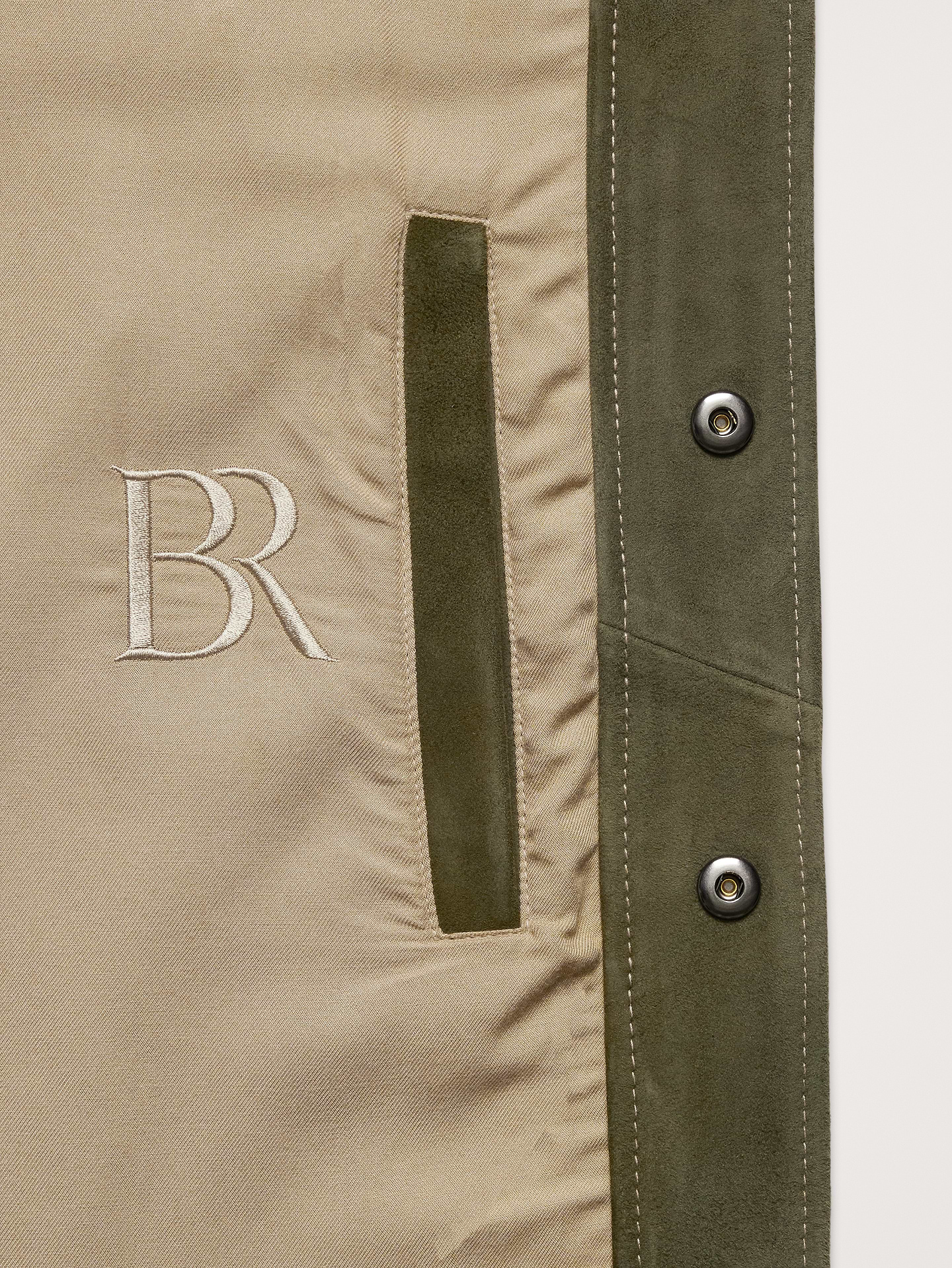Image number 7 showing, Suede Trucker Jacket