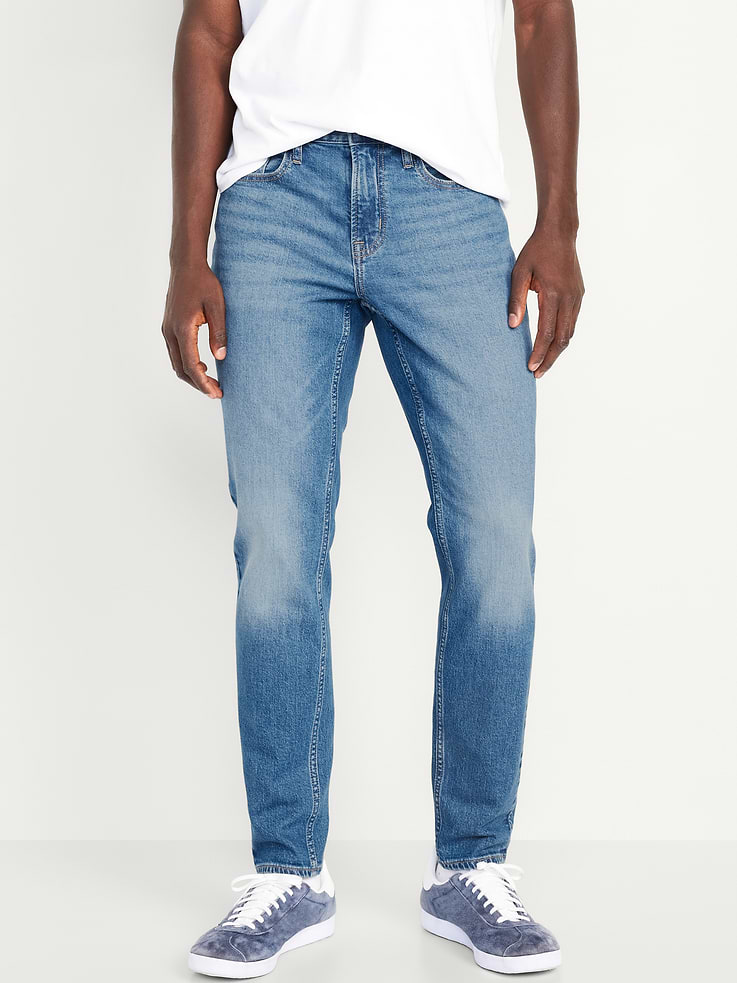 Image number 1 showing, Athletic Taper Built-In Flex Jeans