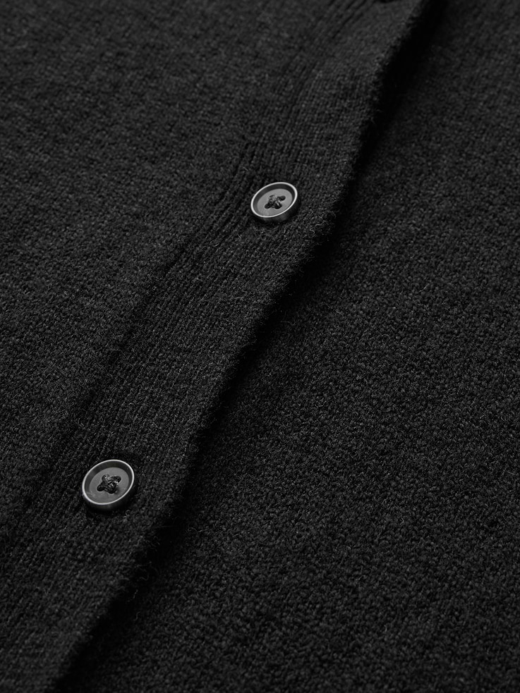 L'image numéro 4 présente Cardigan Effet cachemire