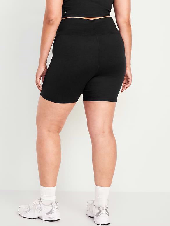Extra High-Waisted CloudComfy Biker Shorts -- 6-inch inseam