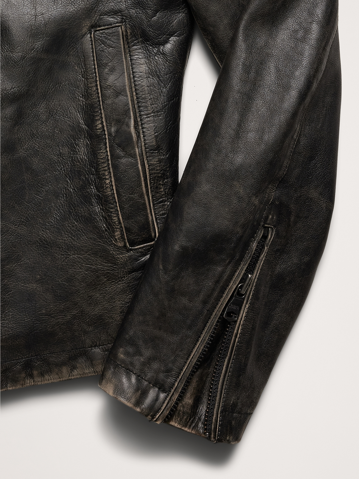 Leather Biker Jacket | Banana Republic