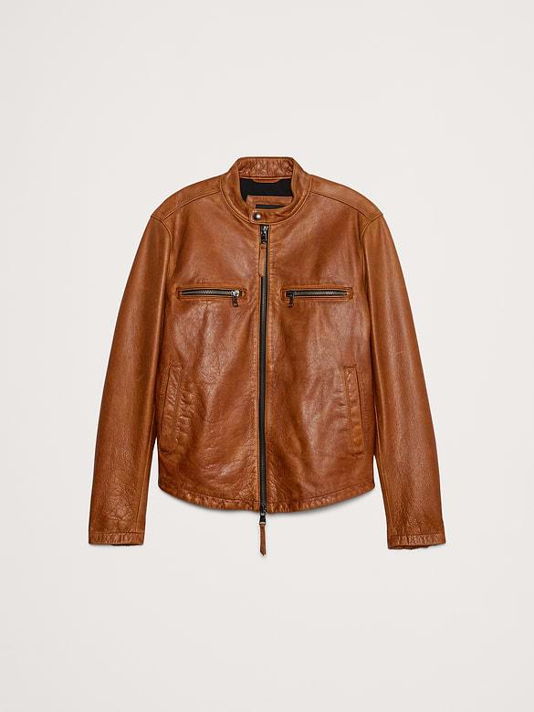 Leather Biker Jacket