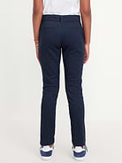Image number 2 showing, Skinny School Uniform Pants for Girls