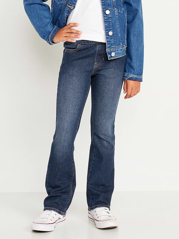 Jean Wow évasé à taille extensible pour fille