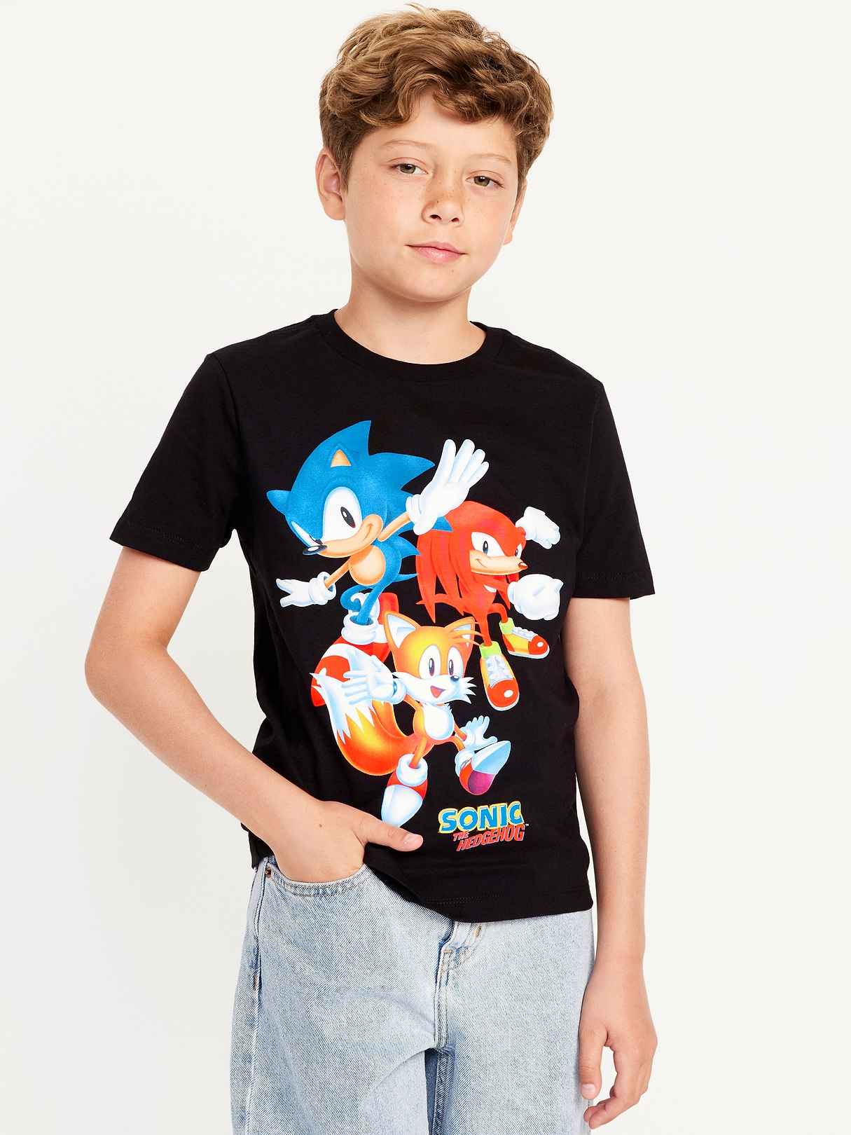 Sonic The Hedgehog™ Gender-Neutral Graphic T-Shirt for Kids | Old Navy
