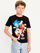 Image number 1 showing, Sonic The Hedgehog™ Gender-Neutral Graphic T-Shirt for Kids