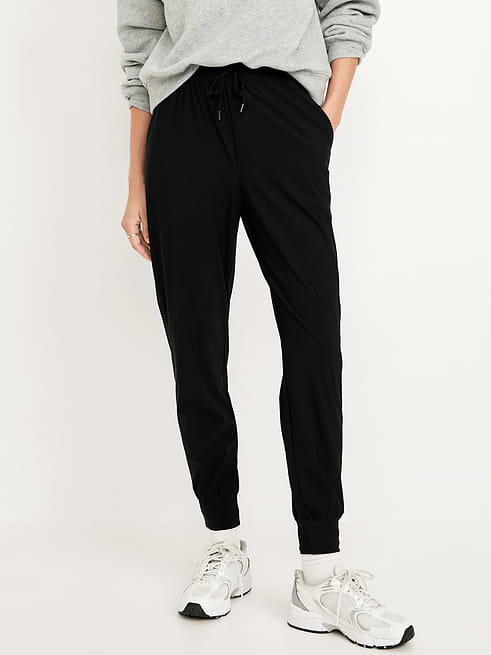 High High-Waisted SleekTech Joggers on clearance at Old Navy — 50% off