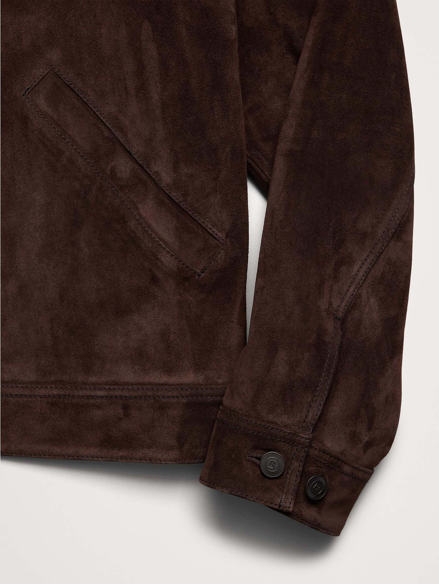 Image number 7 showing, Suede Garage Jacket