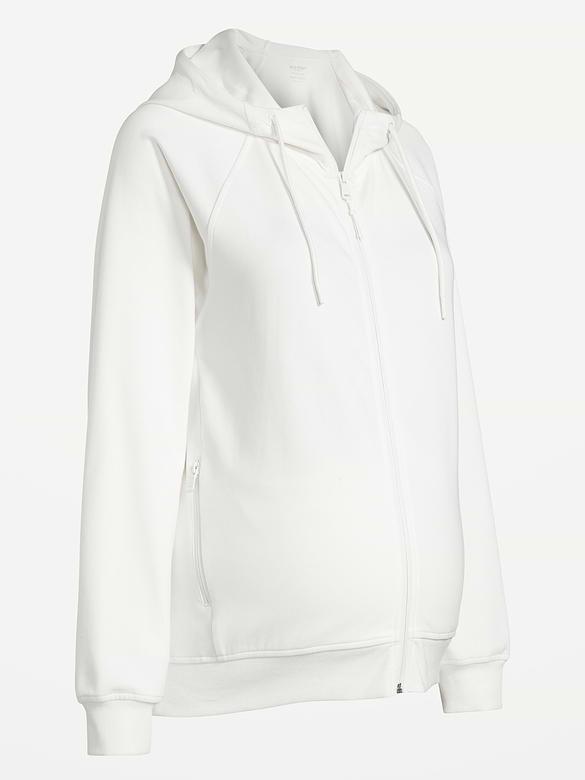 Maternity Dynamic Fleece Full-Zip Hoodie