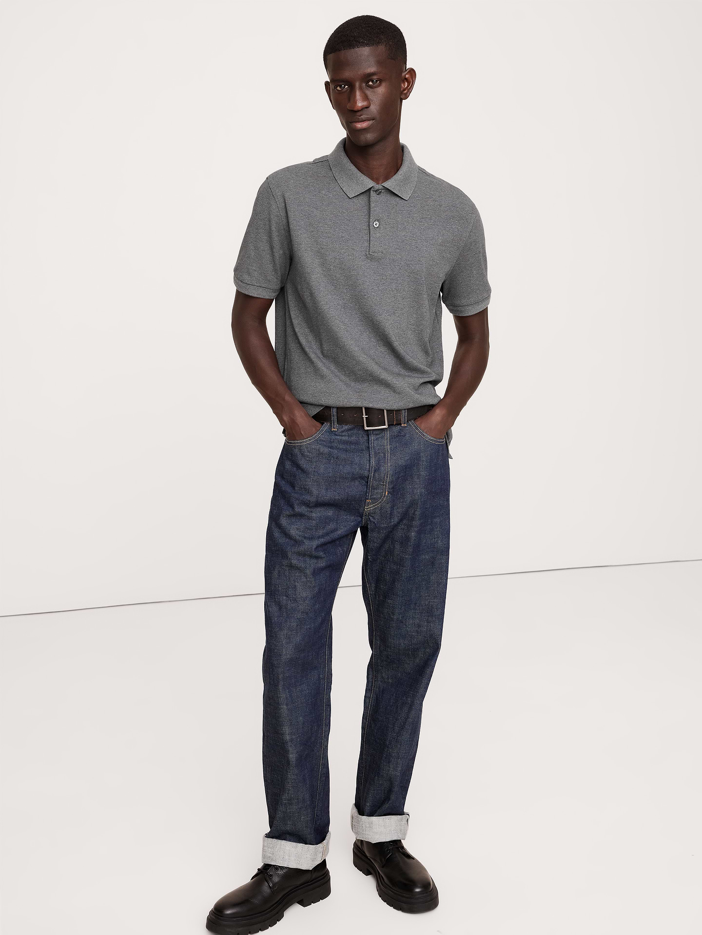 Image number 1 showing, Luxury-Touch Polo