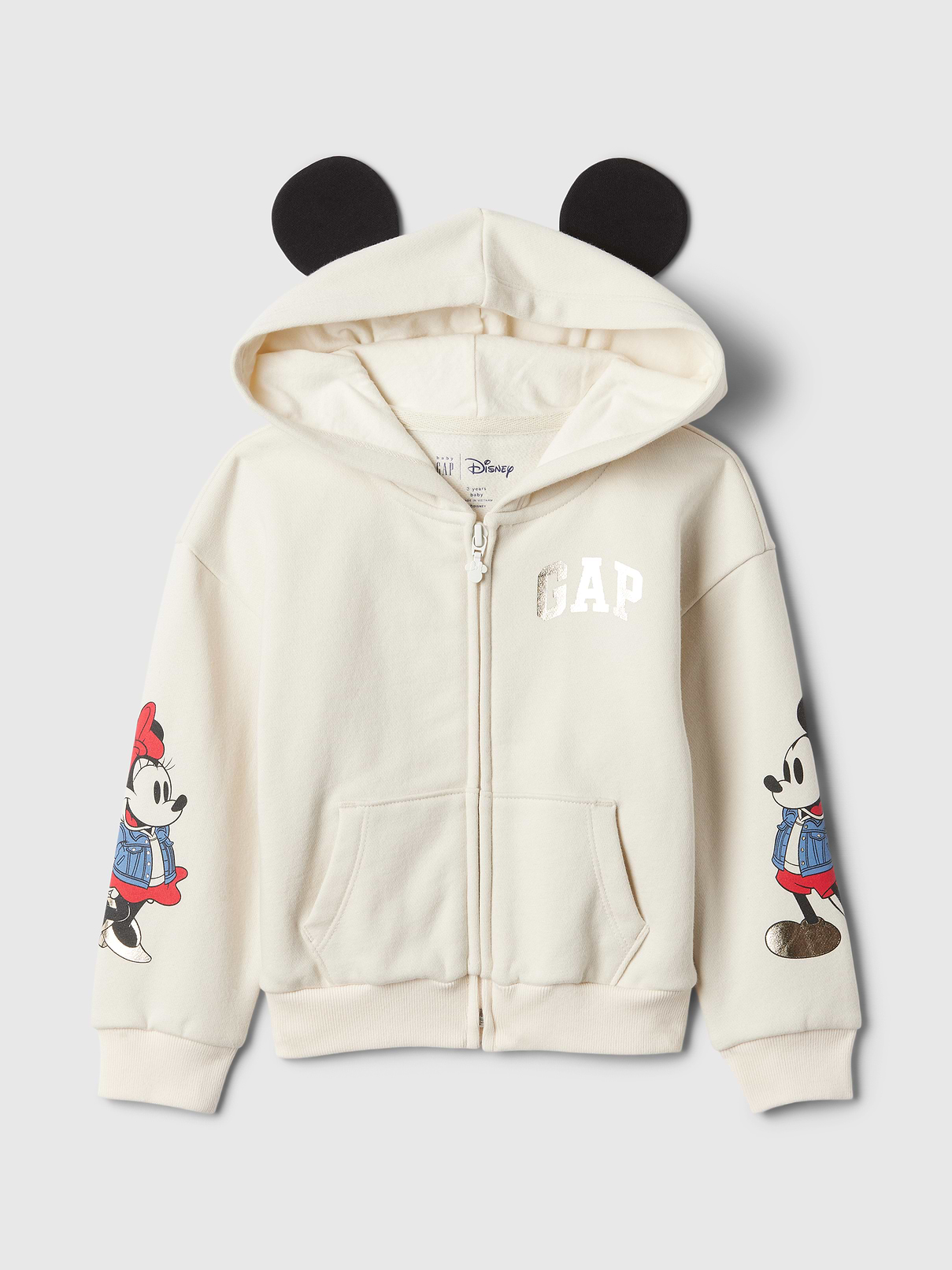 Gap × Disney Baby & Toddler VintageSoft 3D Hoodie