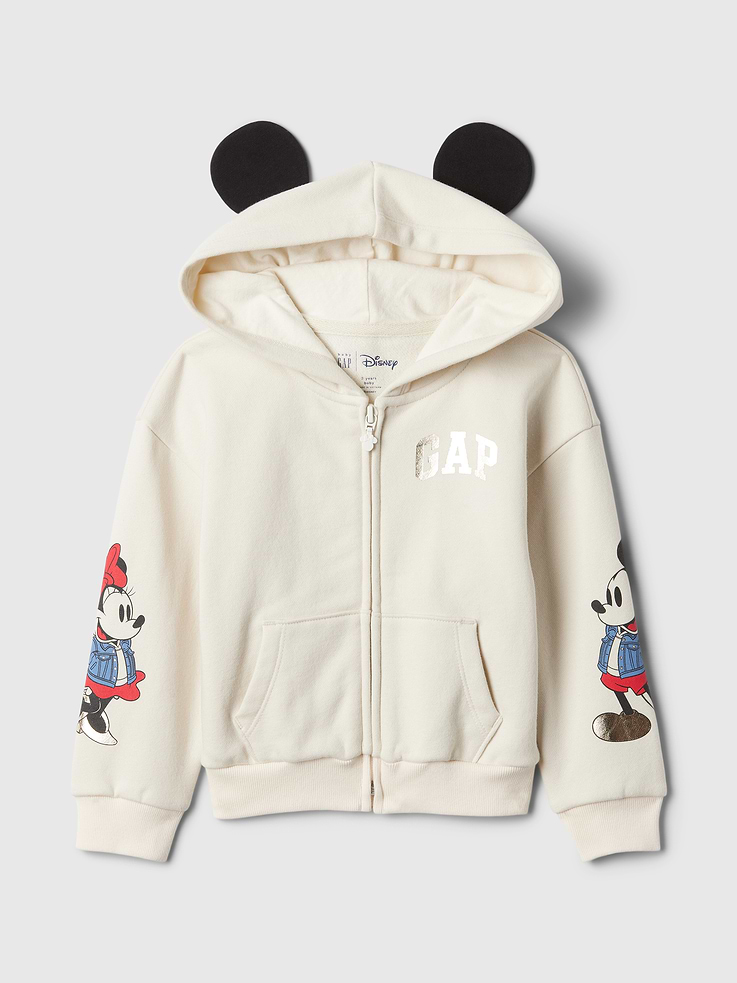 Image number 1 showing, Gap × Disney Baby & Toddler VintageSoft 3D Hoodie