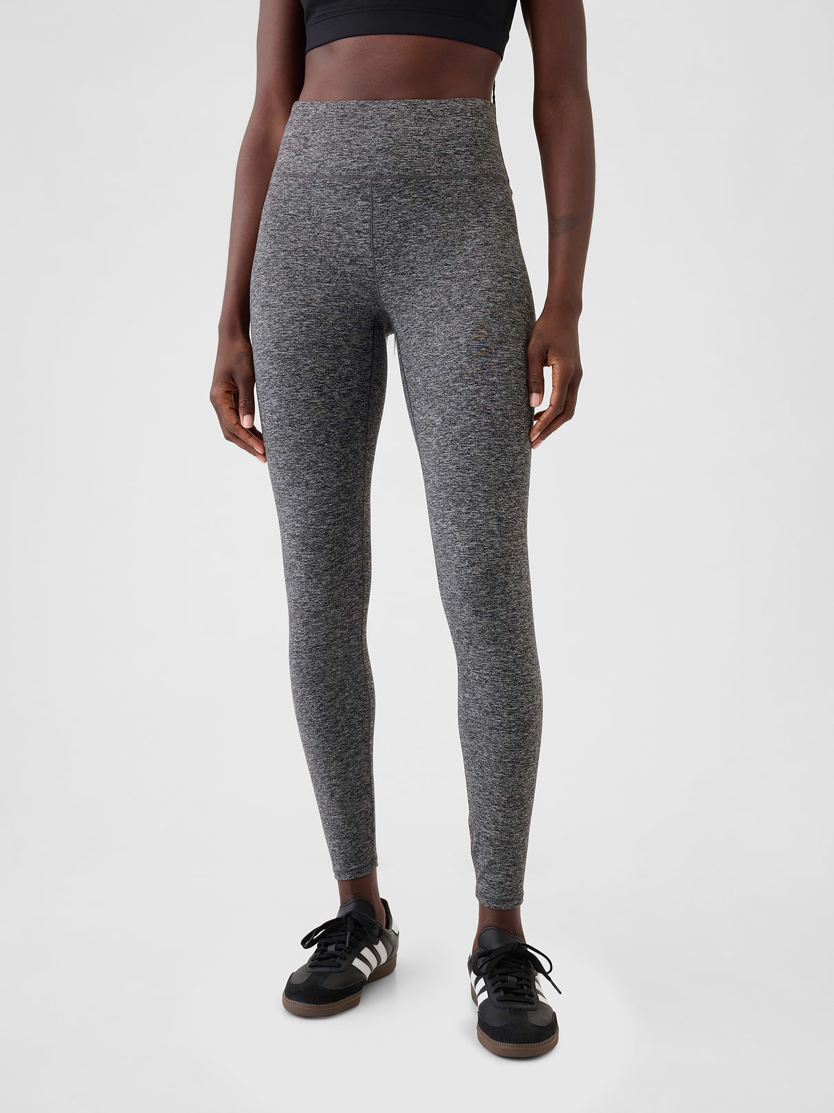Image number 2 showing, GapFit Smooth High Rise Jersey Leggings