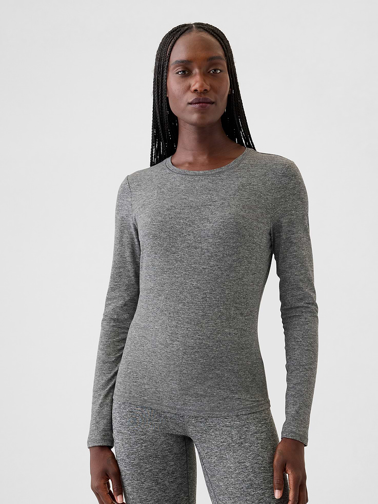 Image number 1 showing, GapFit Smooth Jersey T-Shirt
