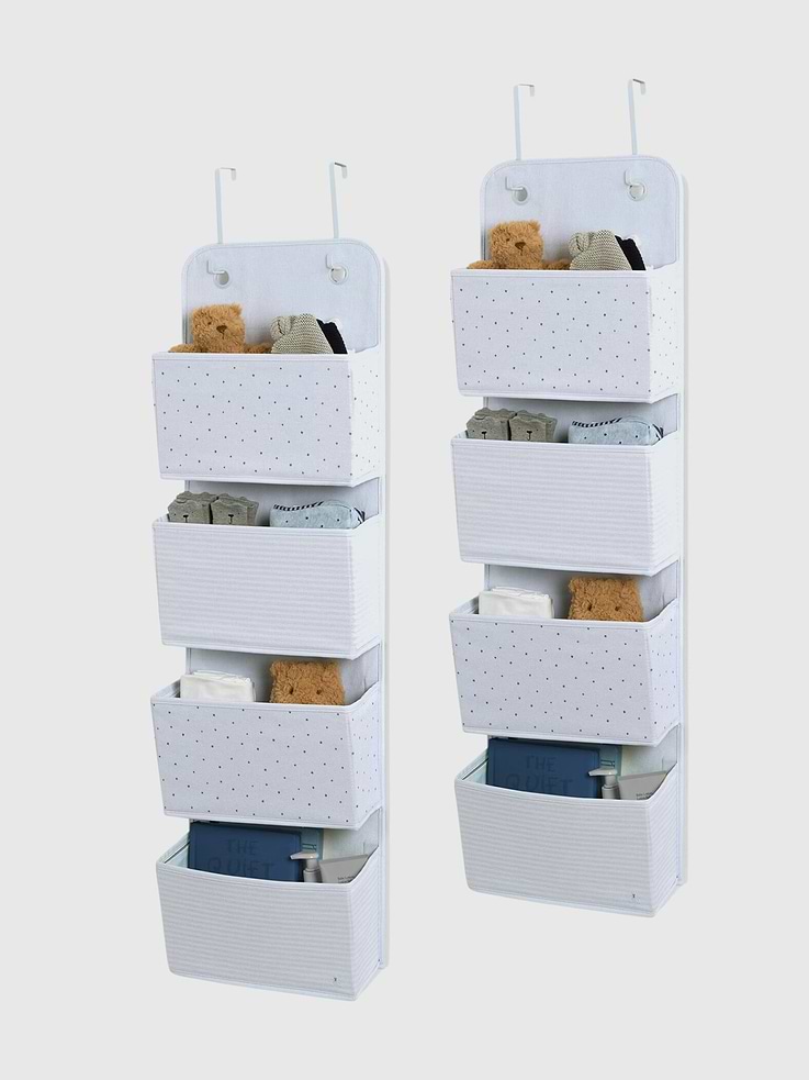 Image number 1 showing, babyGap 2 Pack Over the Door Storage Organizer