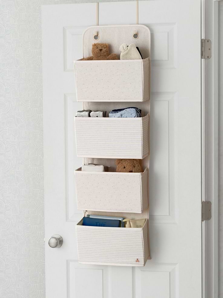 Image 2 of 3, babyGap 2 Pack Over the Door Storage Organizer