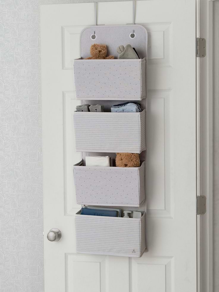 Image 2 of 3, babyGap 2 Pack Over the Door Storage Organizer