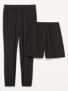 Image number 1 showing, StretchTech Workout Joggers and Shorts Set