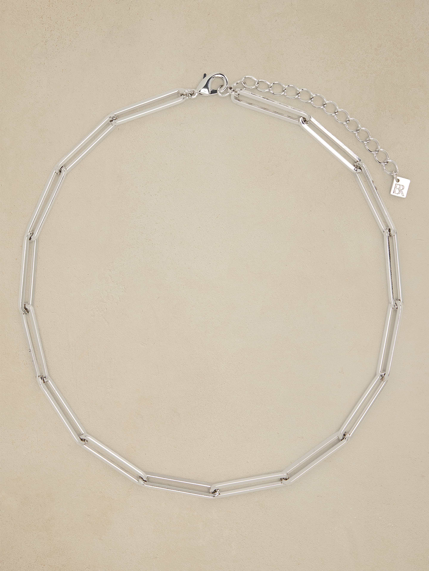 Image number 1 showing, Paperclip Chain Necklace