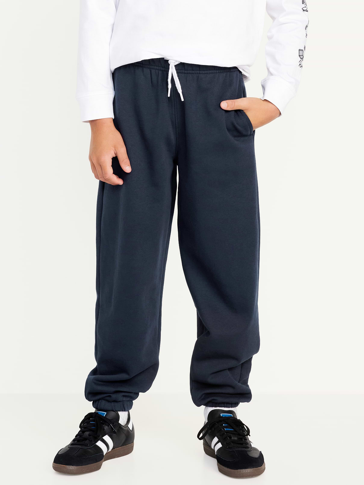 Image number 1 showing, Favorite Fleece Baggy Jogger Sweatpants for Boys