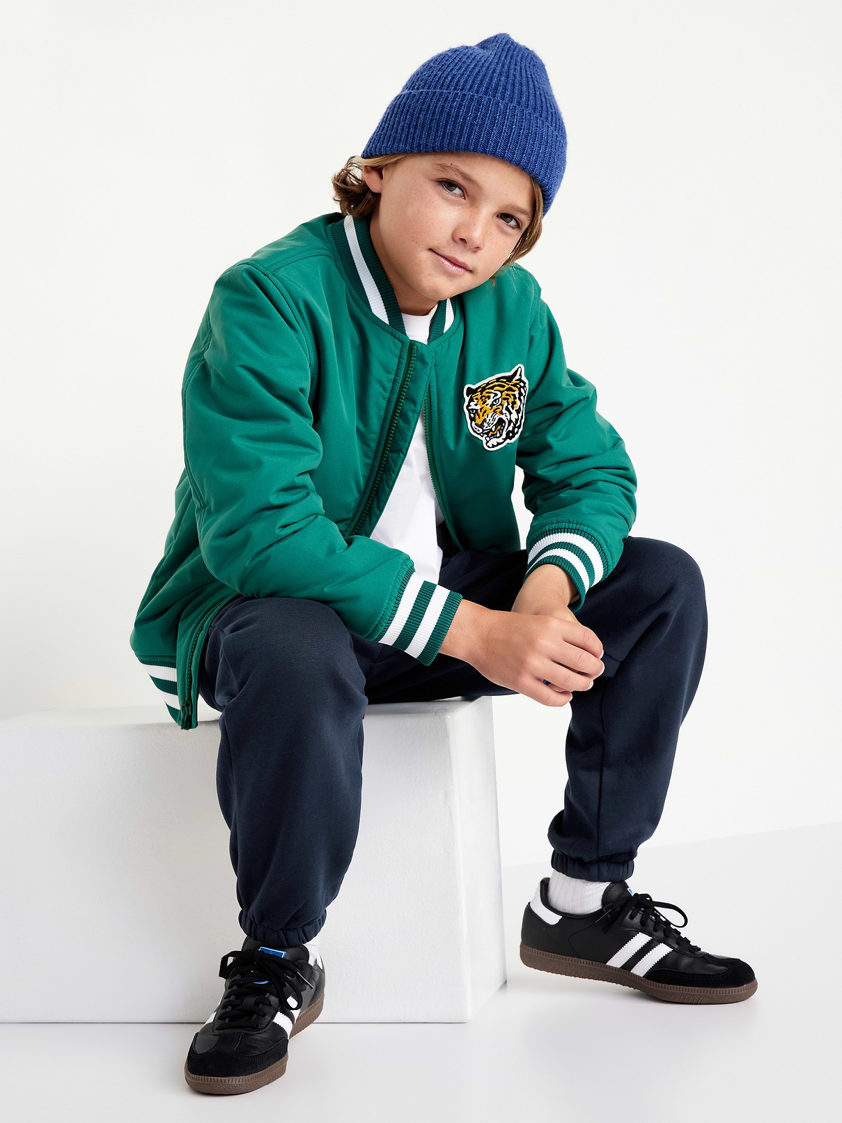 Image number 3 showing, Favorite Fleece Baggy Jogger Sweatpants for Boys