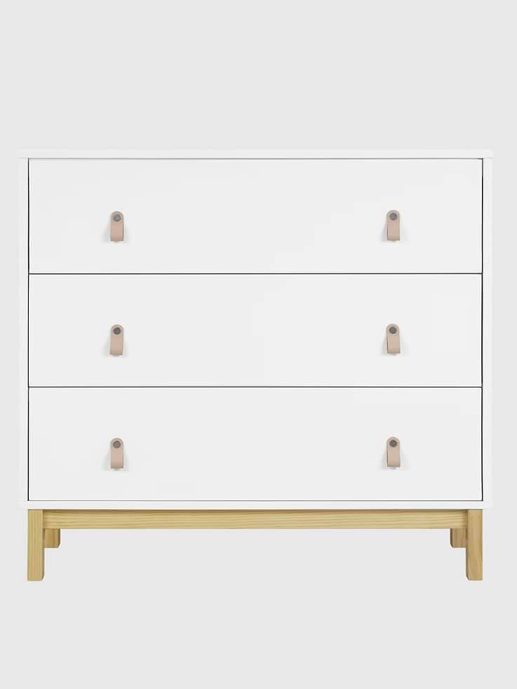Image number 3 showing, babyGap Legacy 3 Drawer Dresser with Leather Pulls and Interlocking Drawers