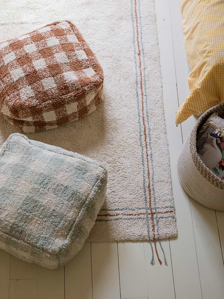 Image number 3 showing, Lorena Canals Vichy Ottoman Pouf