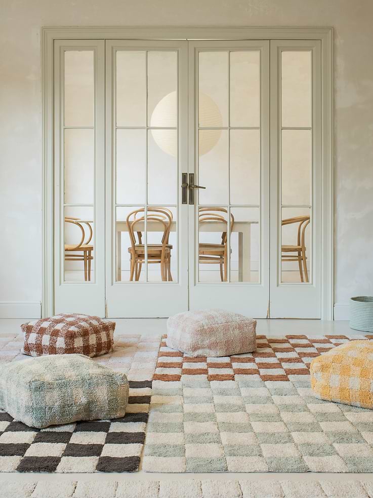 Image number 4 showing, Lorena Canals Vichy Ottoman Pouf