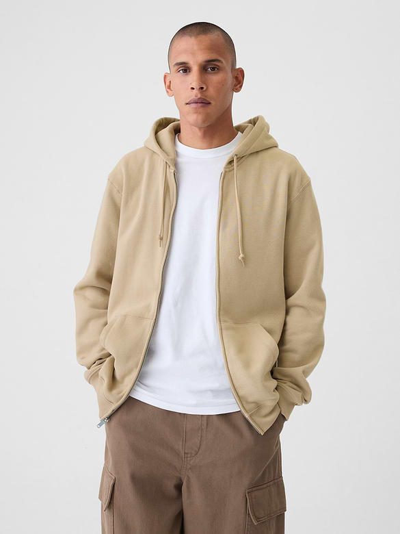 Adult VintageSoft Relaxed Zip Hoodie