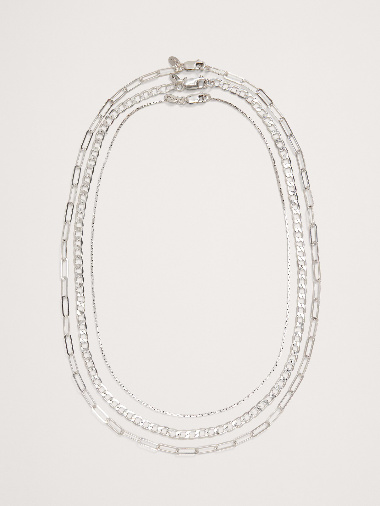 Ravena Delicate Chains Set Of 3 by Aureus + Argent