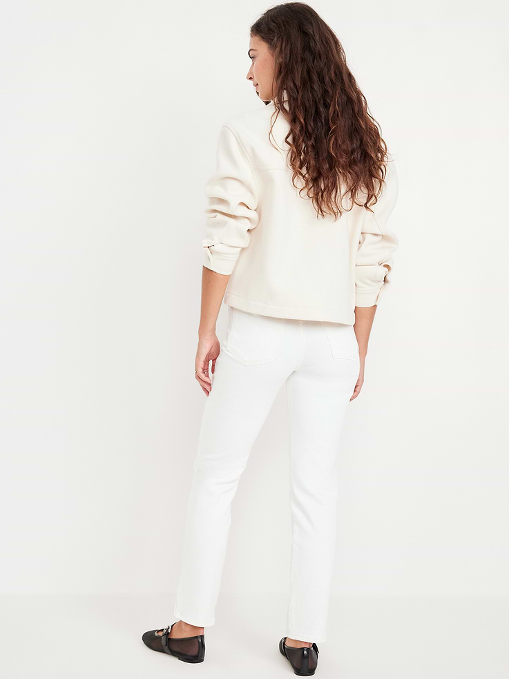 Image number 3 showing, High-Waisted Vintage Slim Jeans