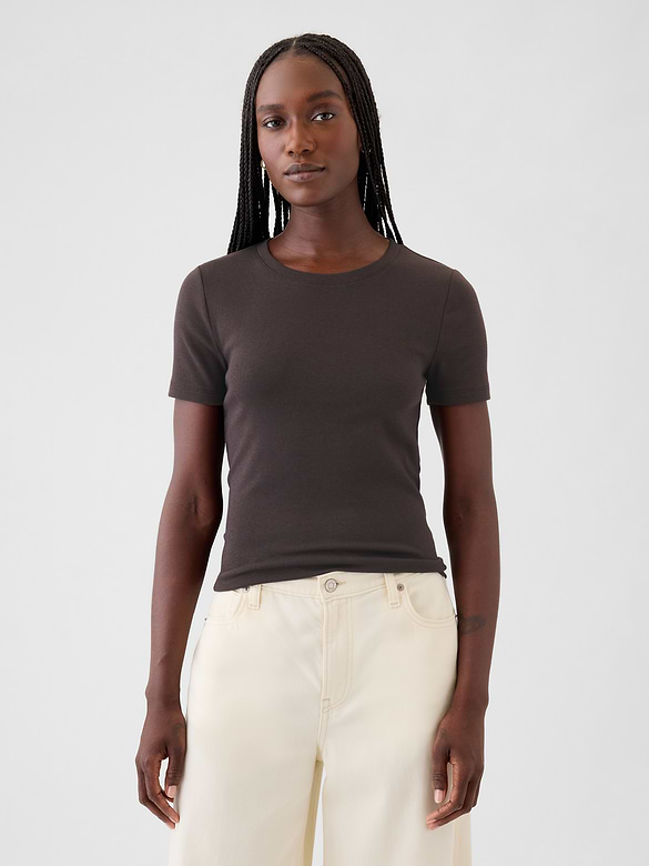 Modern Cropped T-Shirt