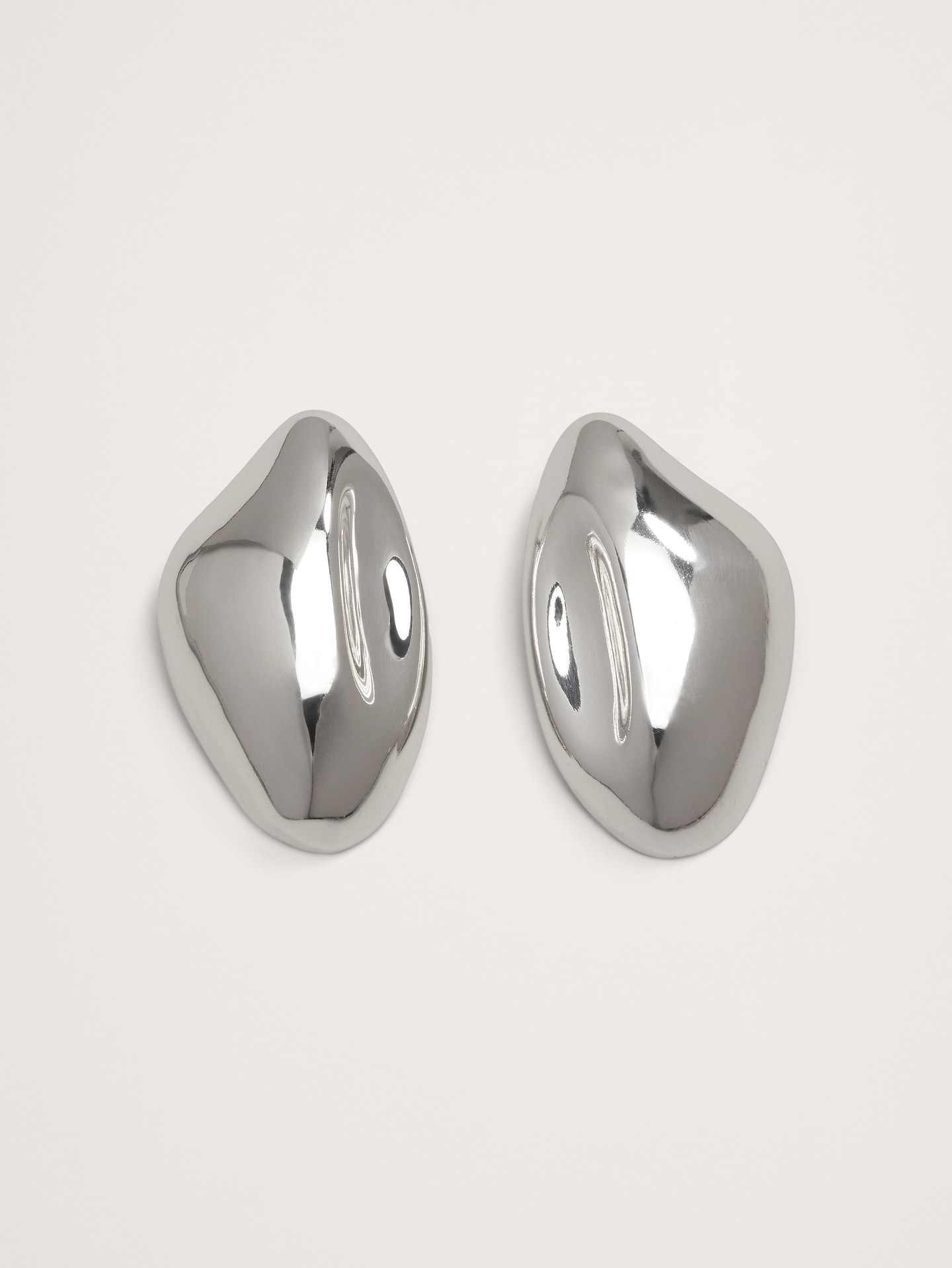 Image number 1 showing, Sculptural Forms Earrings by Aureus + Argent