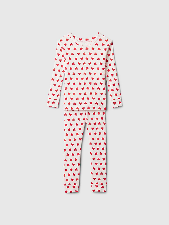 babyGap 100% Organic Cotton Heart PJ Set
