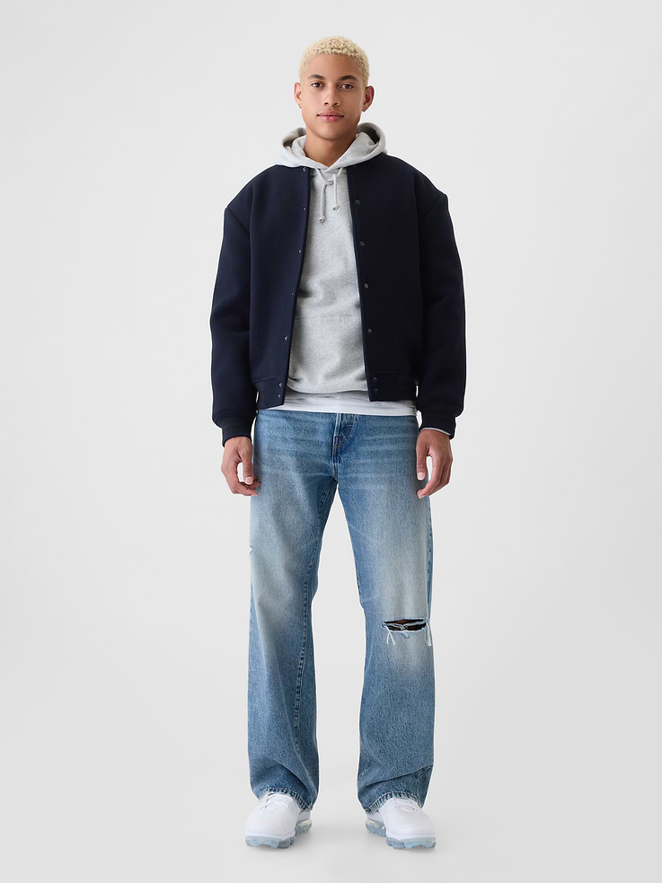 Image number 1 showing, '90s Loose Jeans