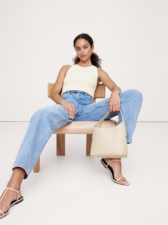 Sculpted Ribbed Tank