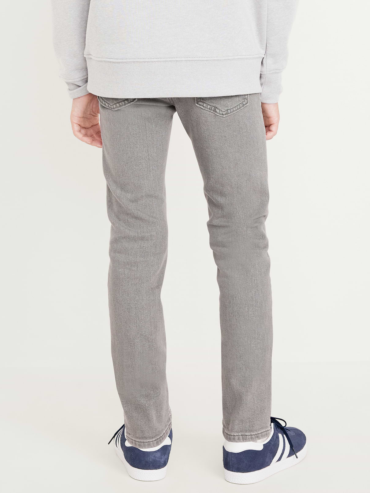 Image number 2 showing, Built-In Flex Black Skinny Jeans For Boys