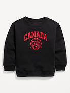 L'image numéro 1 présente Chandail en coton ouaté surdimensionné à logo Canada imprimé pour Tout-petit garçon