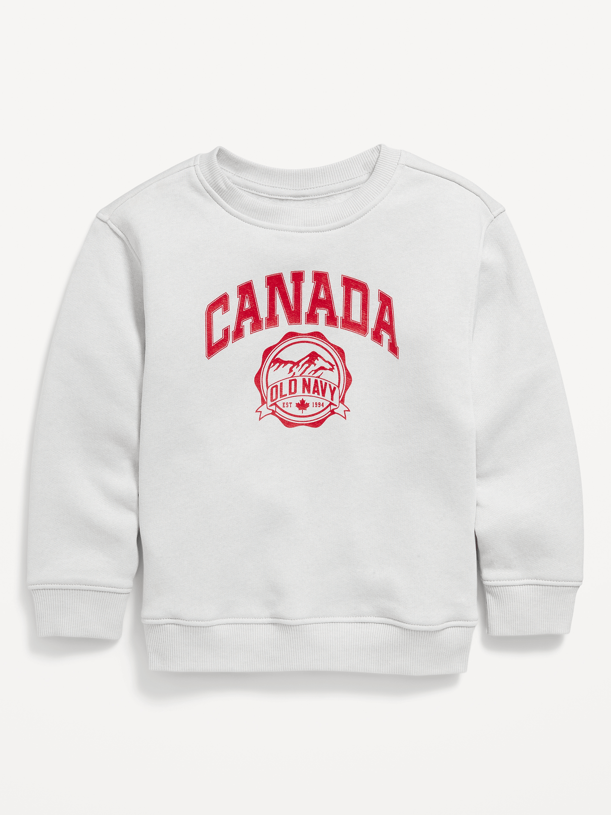 Image number 1 showing, Oversized Canada Logo-Graphic Sweatshirt for Toddler Boys