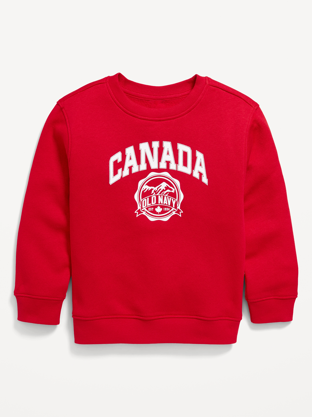 L'image numéro 1 présente Chandail en coton ouaté surdimensionné à logo Canada imprimé pour Tout-petit garçon