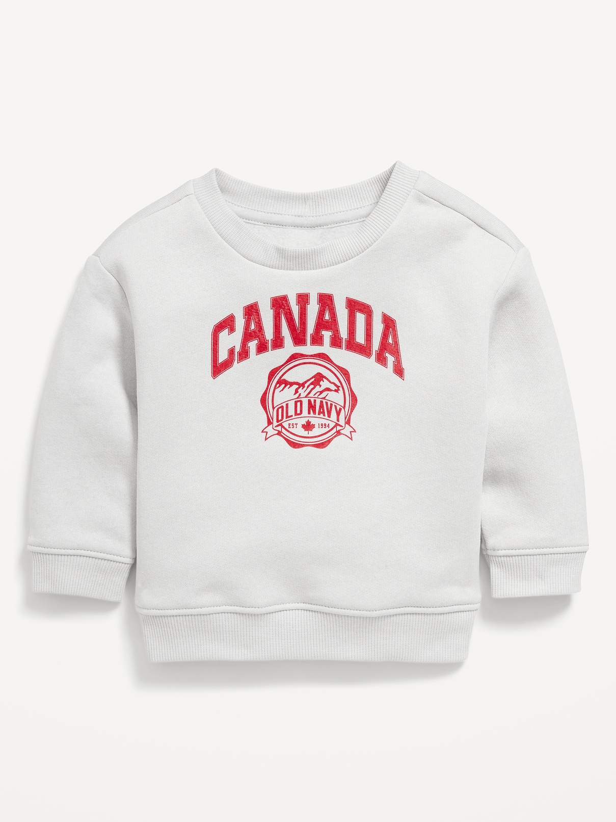 L'image numéro 1 présente Chandail en coton ouaté à logo Canada imprimé unisexe pour Bébé