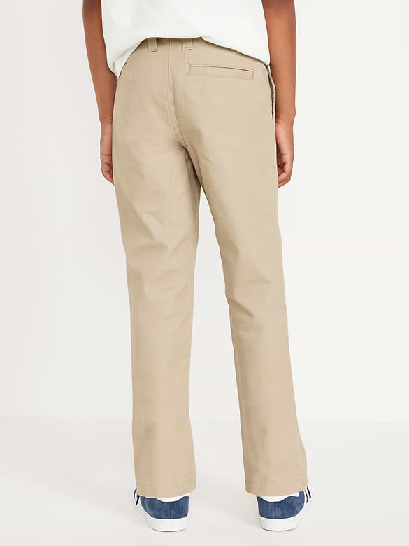 Pantalon chino d’uniforme scolaire étroit à extensibilité intégrée pour Garçon