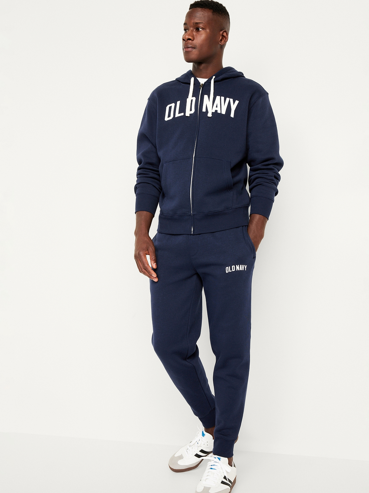Loose Logo Zip Hoodie | Old Navy