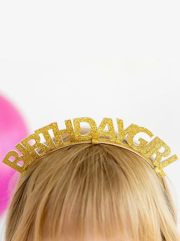 Sweet Wink Birthday Girl Headband
