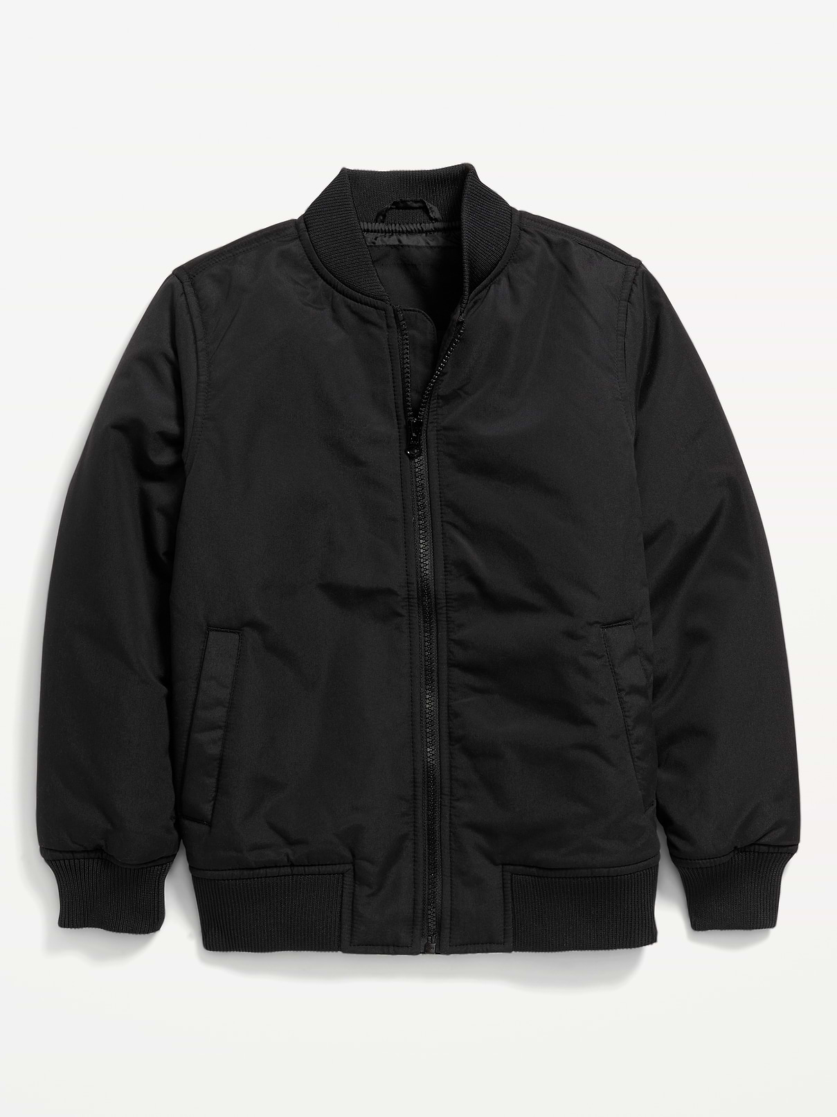 Image number 2 showing, Zip-Front Bomber Jacket for Boys